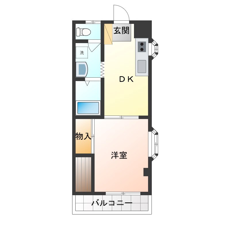 メゾン・アーリー 間取り図