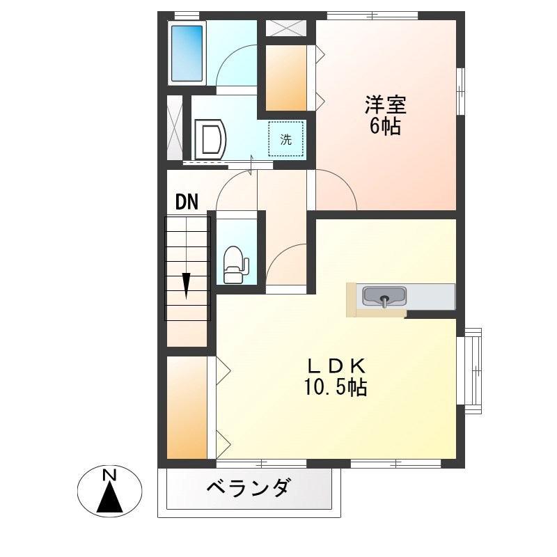 クルヴァ 間取り図