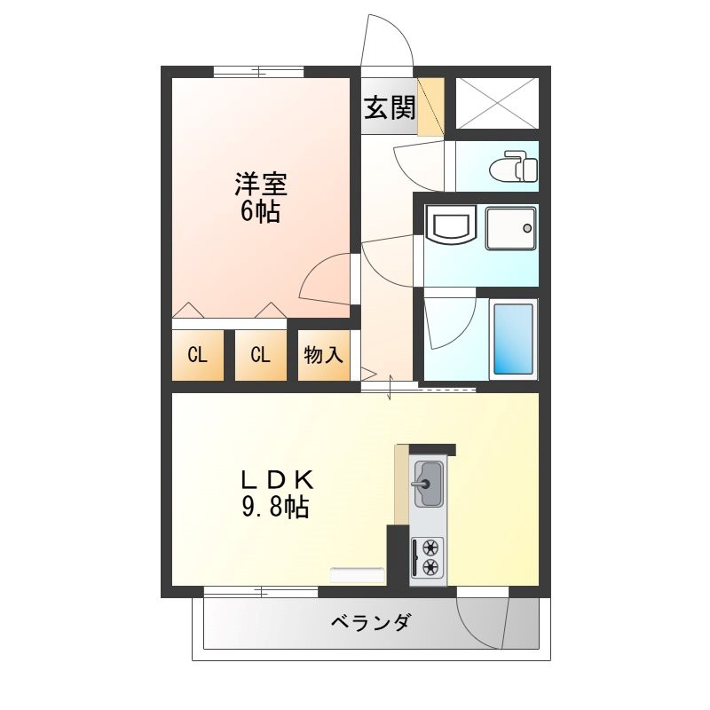 ロード＆スカイ 間取り図