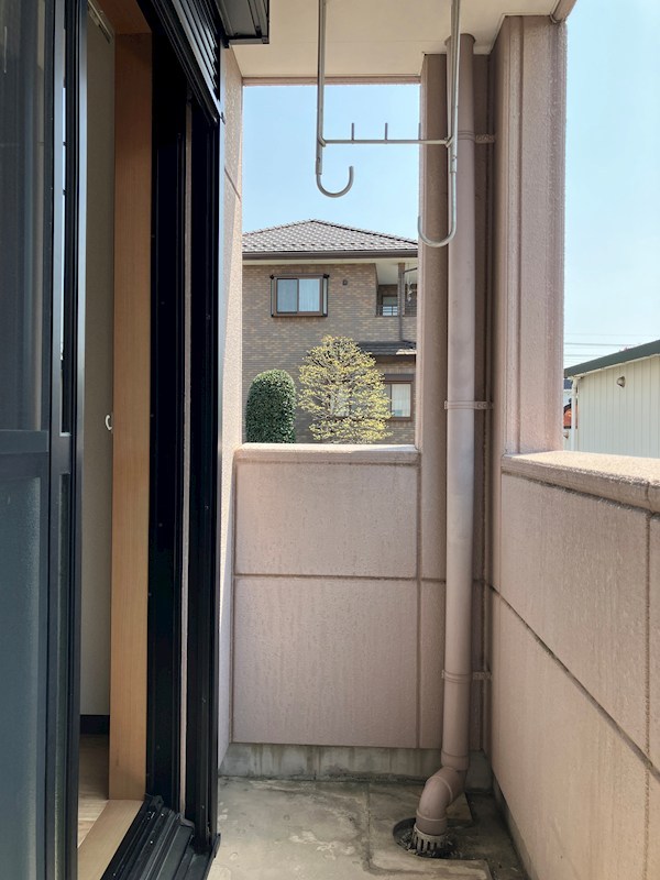 エルシオン ベランダ