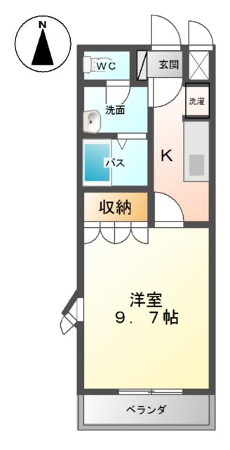 メゾンドヴァンベール 間取り図