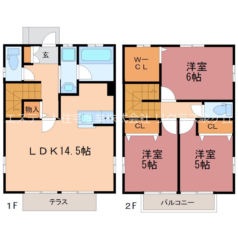 プルミエ　A 間取り図