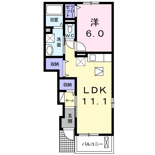 ル・シャトーⅡ 間取り図