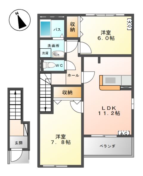 オリオン 間取り図