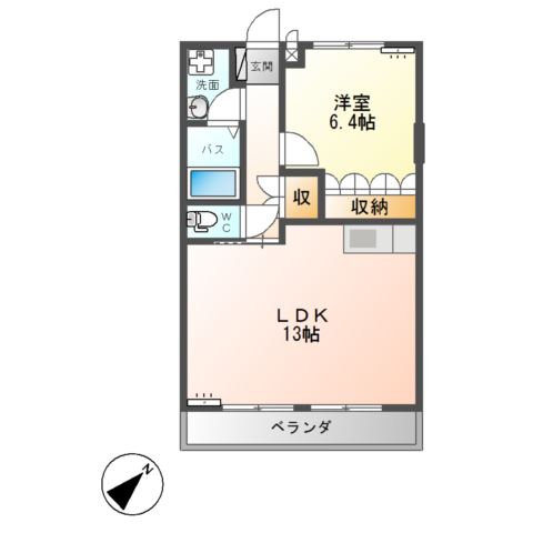 サン・グレイスヴィラ 間取り図