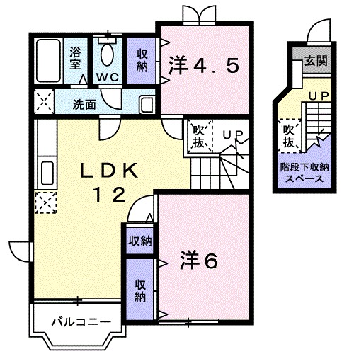 ガーデンスクエア　セレシアＣ 間取り図