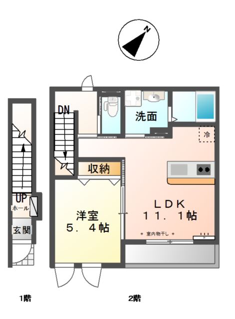 レジーナガーデン 間取り図