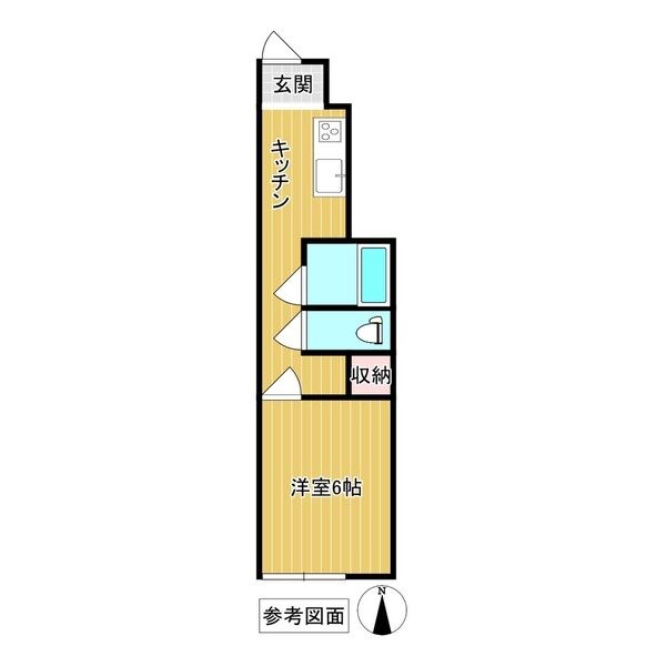 ヴェルデ戸祭 間取り図