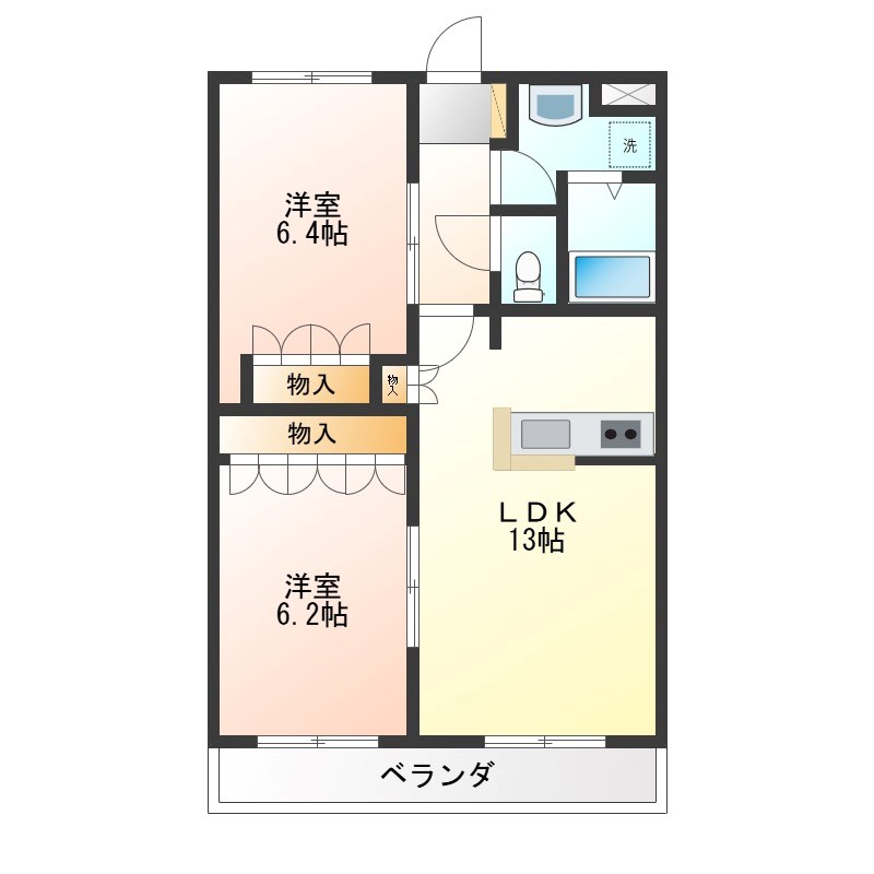 ルミナスコート 間取り図