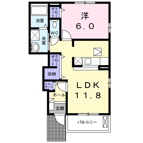 ブルック石川 間取り図