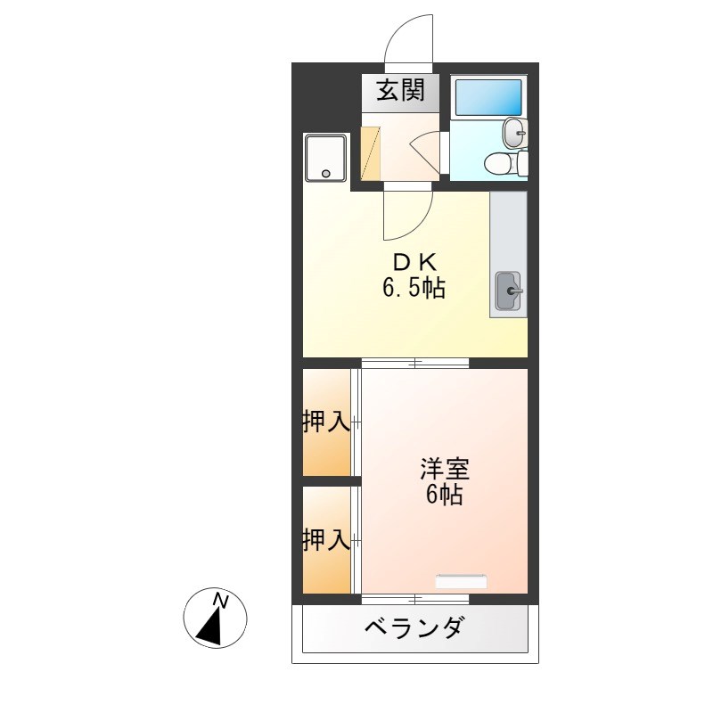 プラチナパレス宇都宮 間取り図