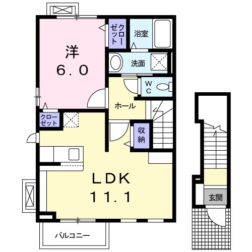 ハミングバード 間取り図