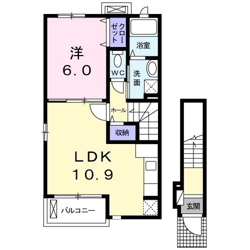 アオーラ・Ｍ 間取り図