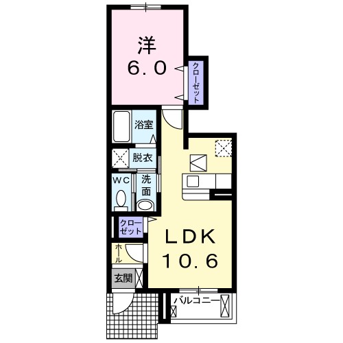 ベル　ソレイユ 間取り図