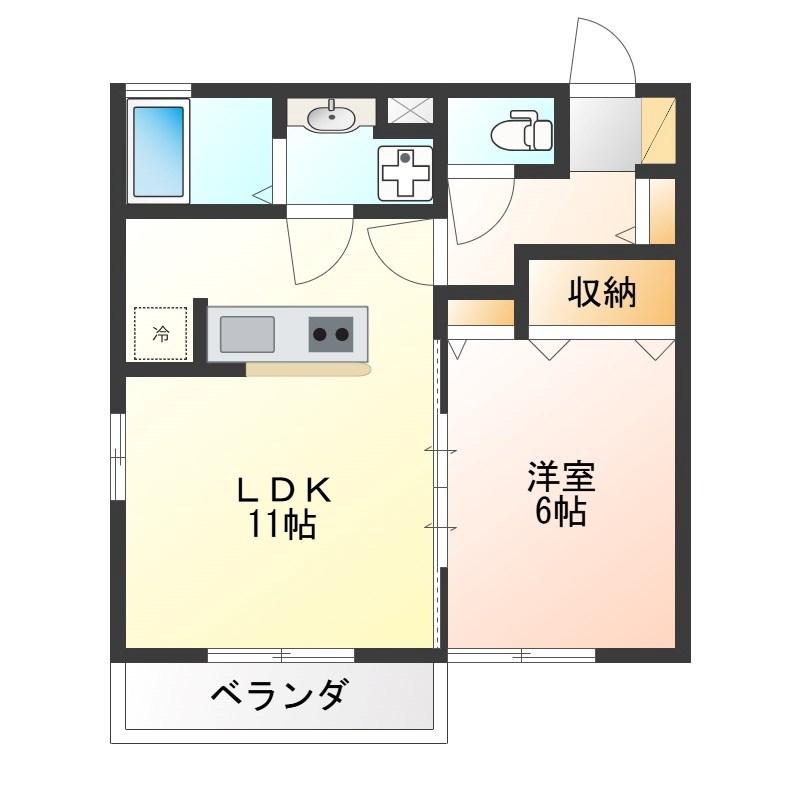 ニューイースト 間取り図