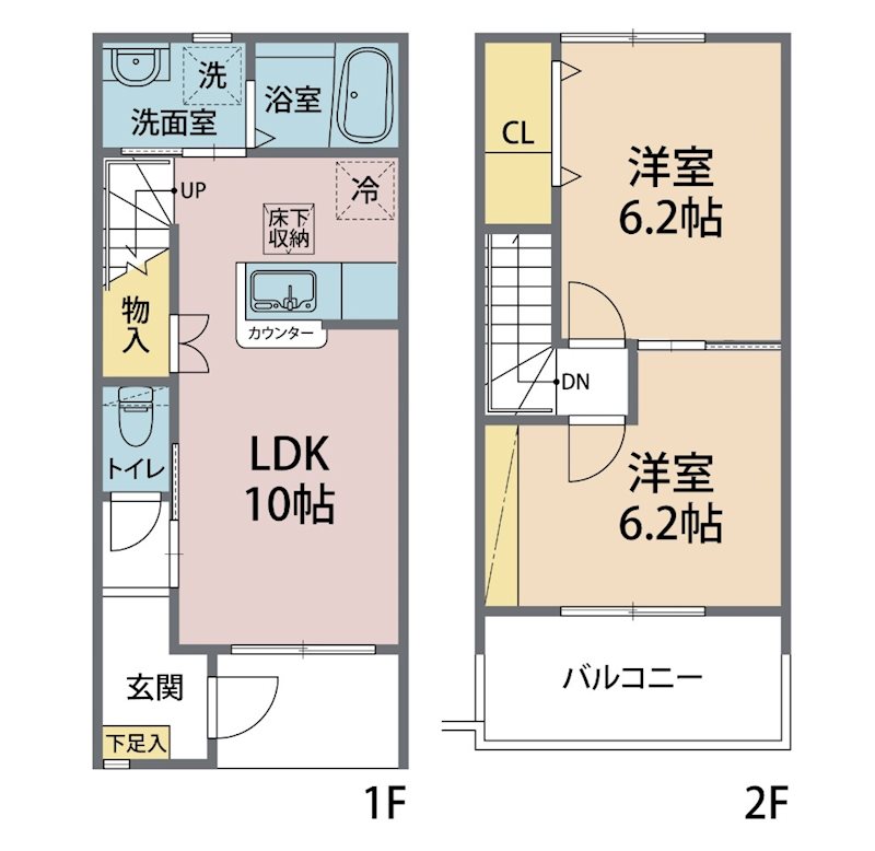 メゾン．ライトウィング（Maison.Light Wing） 106号室 間取り