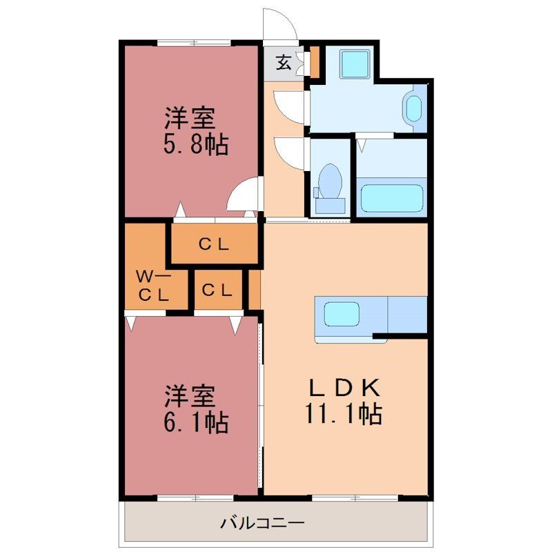 Y&amp;amp;Mガーネット 間取り図