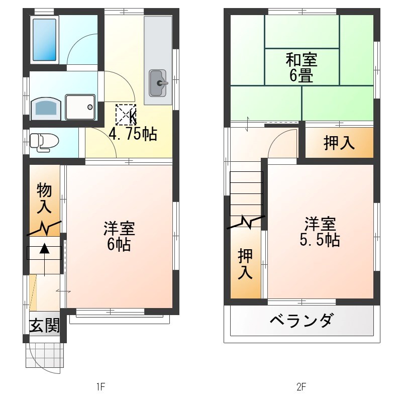 アレストセント 間取り図