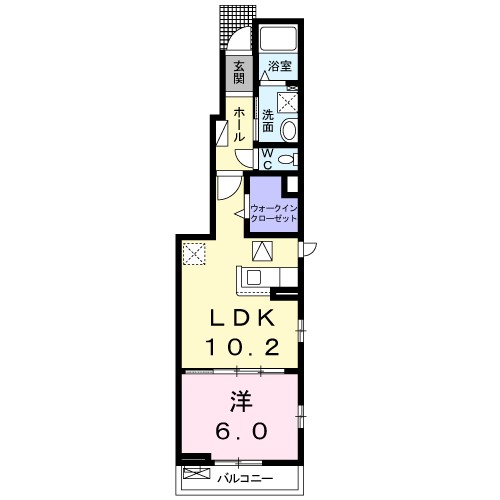 ブランネージュＣ 間取り図