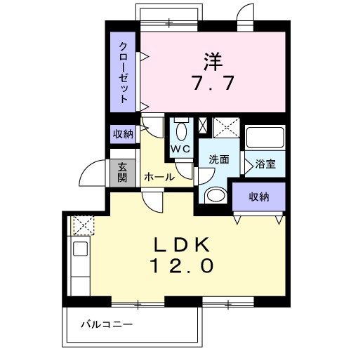 ＦＭレジデンス 203号室 間取り