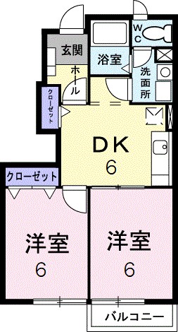 プロスペラーレ・コロール 間取り図