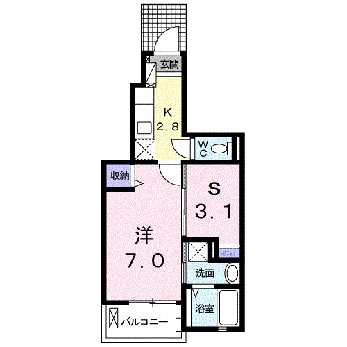 フェアリー 間取り図