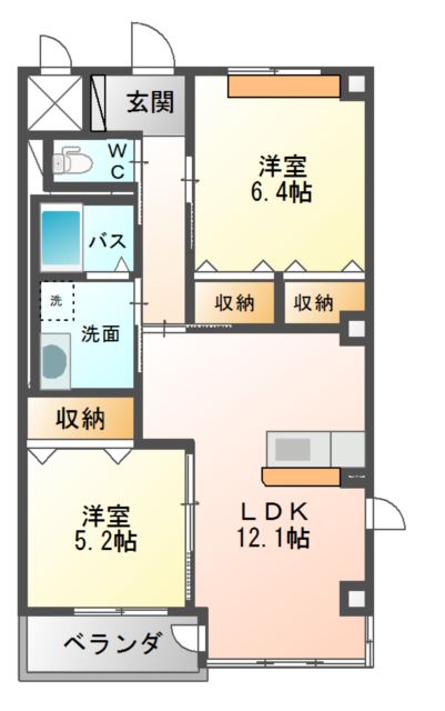 グランドール 間取り図