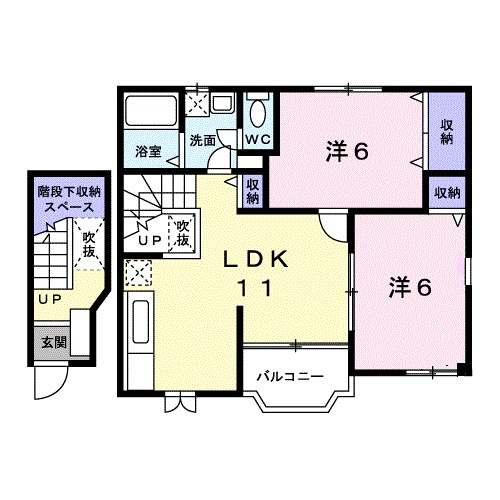 グランアンセートルＡ 間取り図