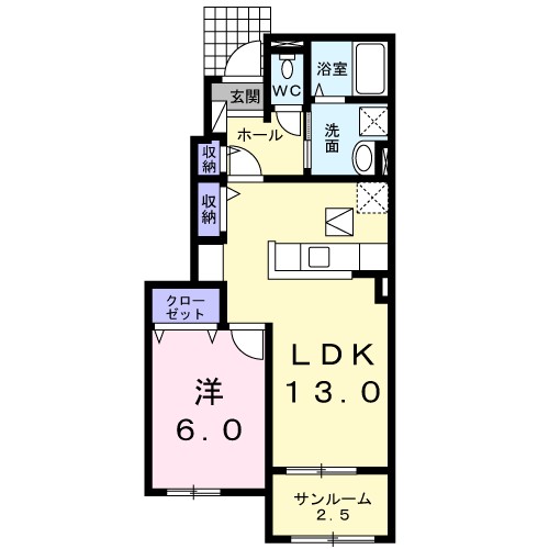 Ｍ－フォレストⅤ 間取り図