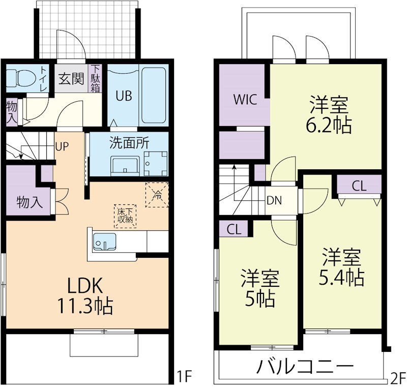 Grande (グランデ) 間取り図