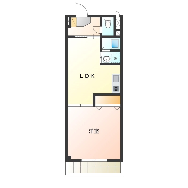 カルネドールⅢ 間取り図