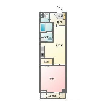 カルネドールⅢ 間取り図