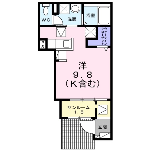 パストラル 間取り図