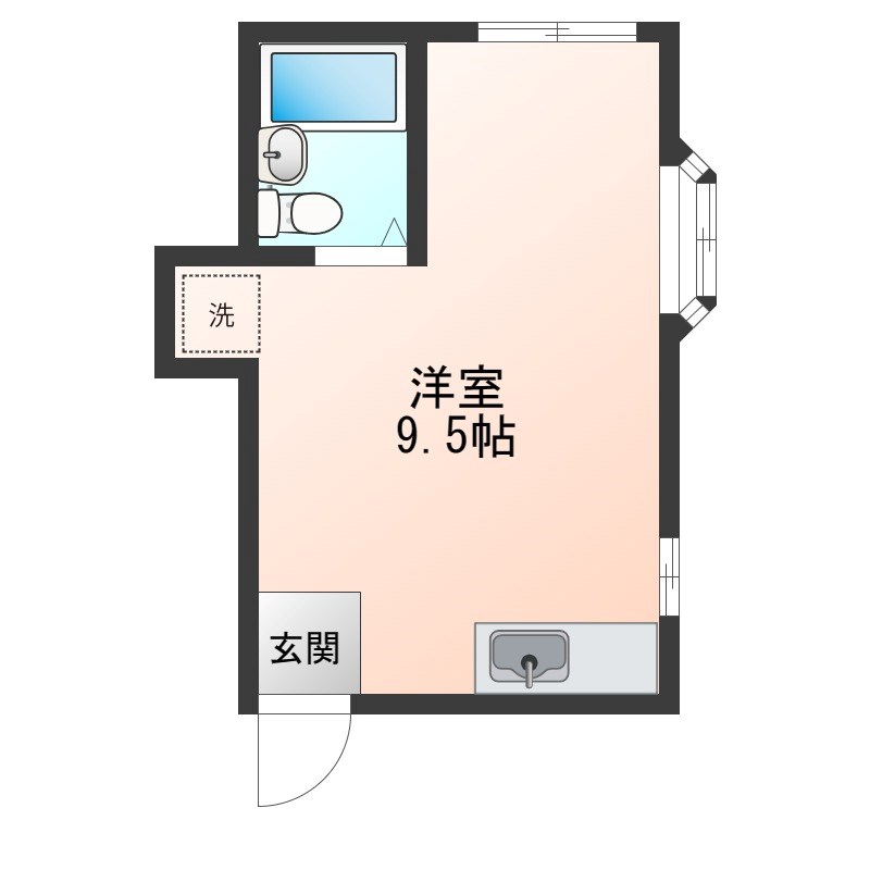 アリス石橋 間取り図