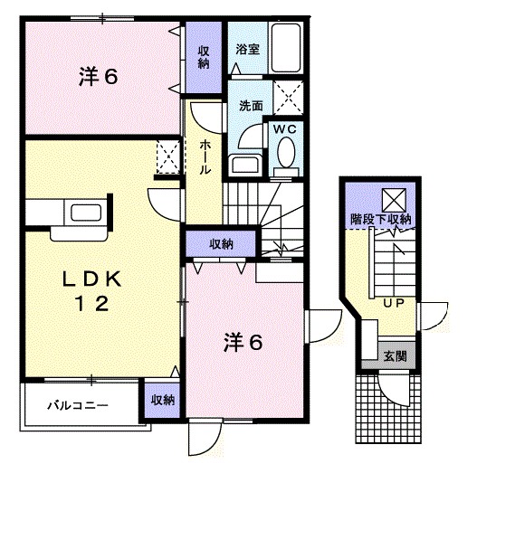 アウローラＤ 間取り図