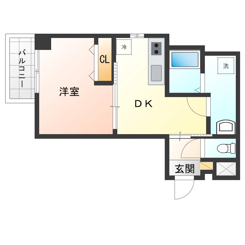 ルネッサンス犬塚 間取り図