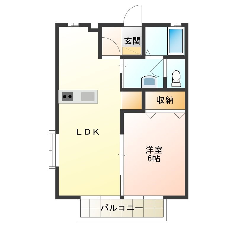 メゾンドゥルミエール G棟  間取り図