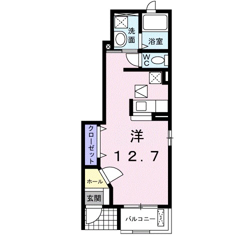 エレガンテ 間取り図