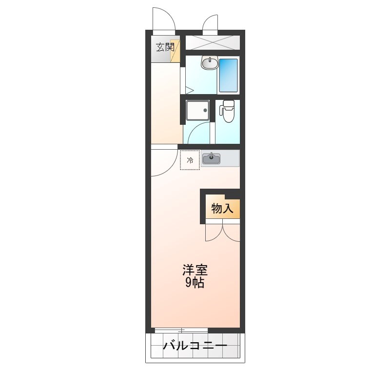 ハイクオリティⅤ 間取り図