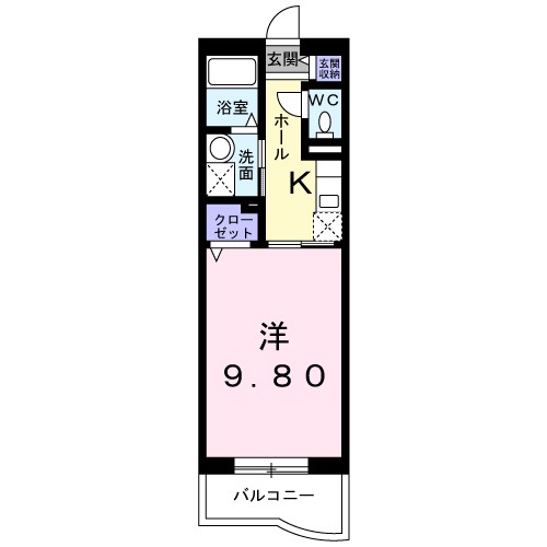 プロムナード　ベル 間取り図