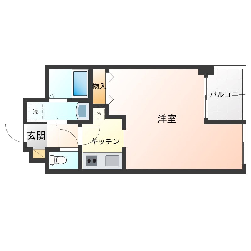 ルネッサンス犬塚 間取り図