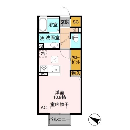 グランプレジール　C  間取り図