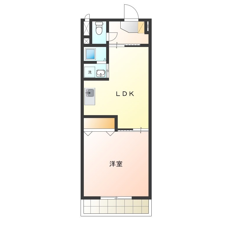 カルネドールⅢ 間取り図