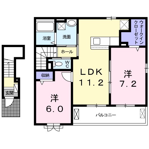 グレイスフル 間取り図