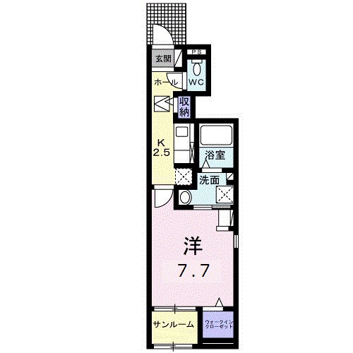 東宝木町アパート 101号室 間取り