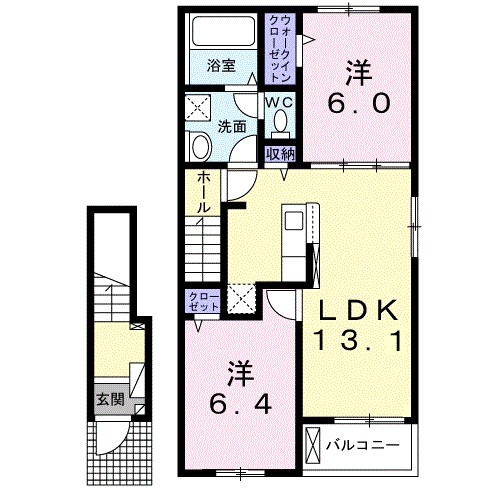 ヴィオレッタ 間取り図