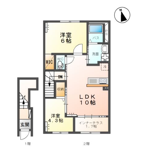 パルティール 間取り図