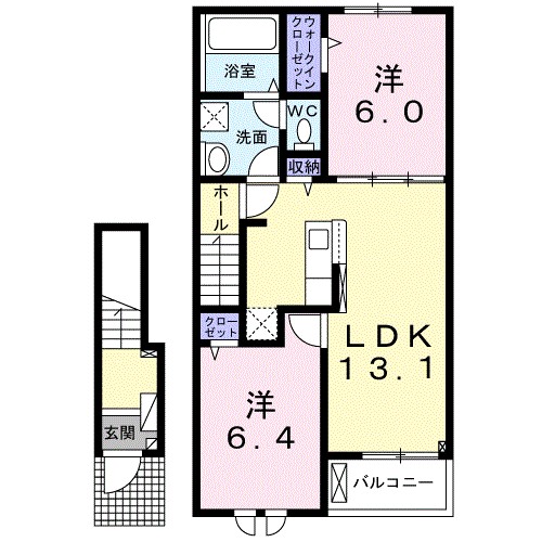 ヴィオレッタ 間取り図