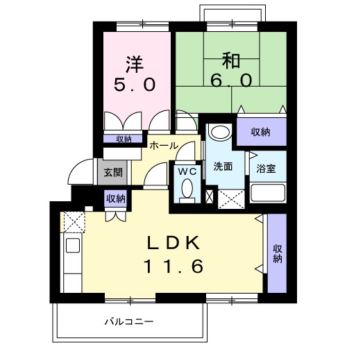 アーバンハイツＴＭⅠ 間取り図