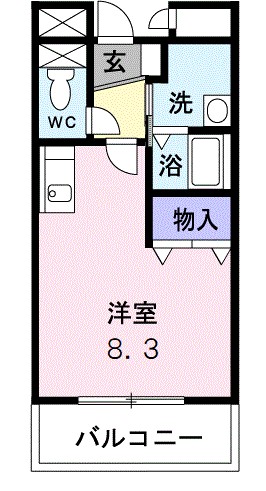 グレイス　ヴィラ 間取り図